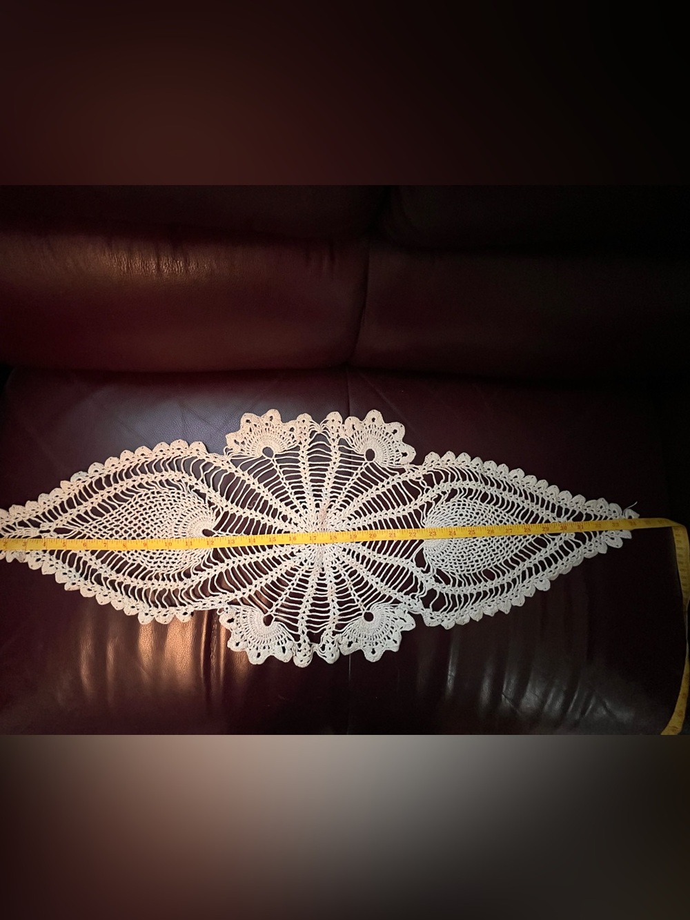 Handmade crochet doily (small size)